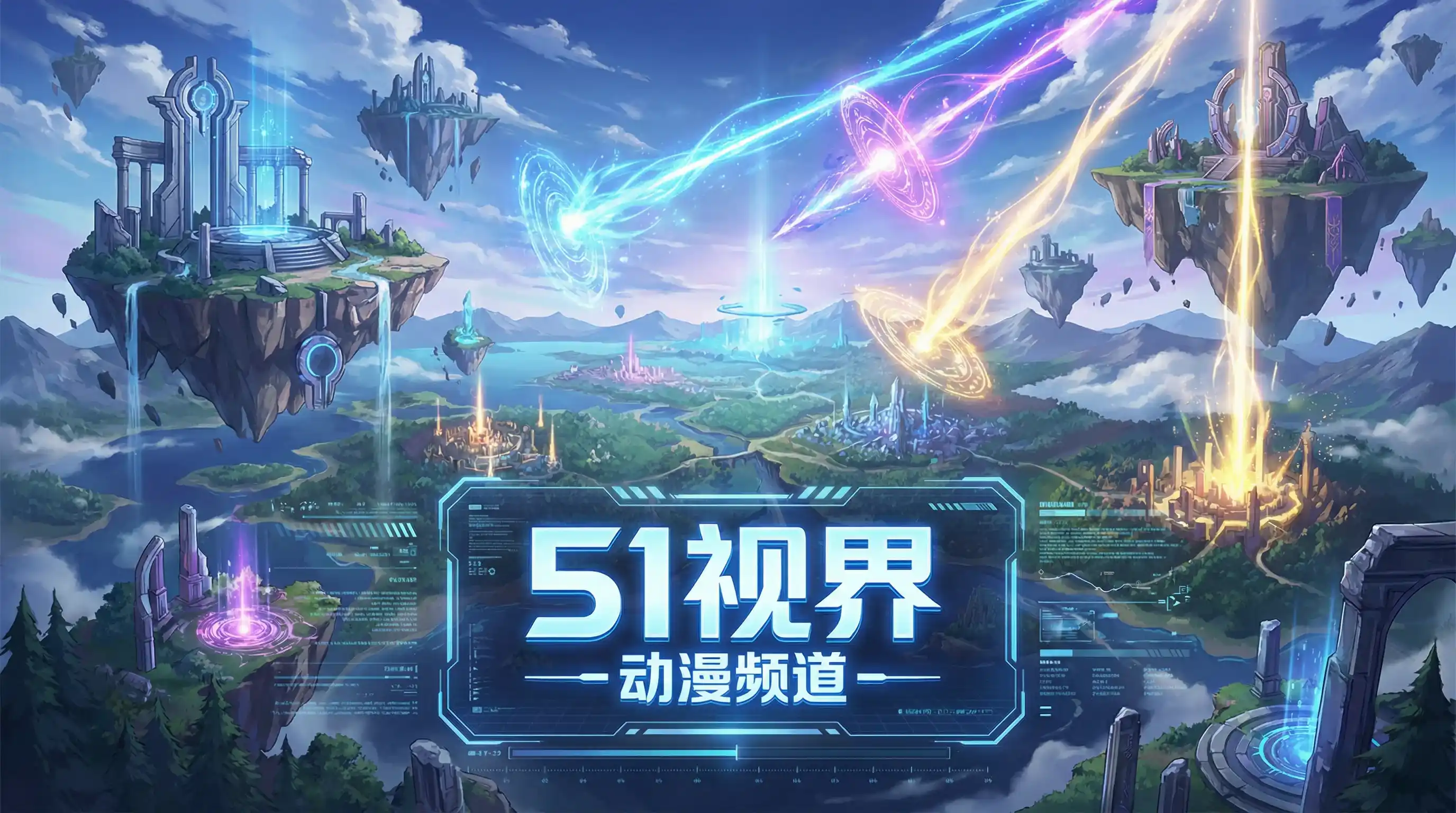 奇幻动漫世界浮空岛屿 - 51吃瓜官网 动漫资讯